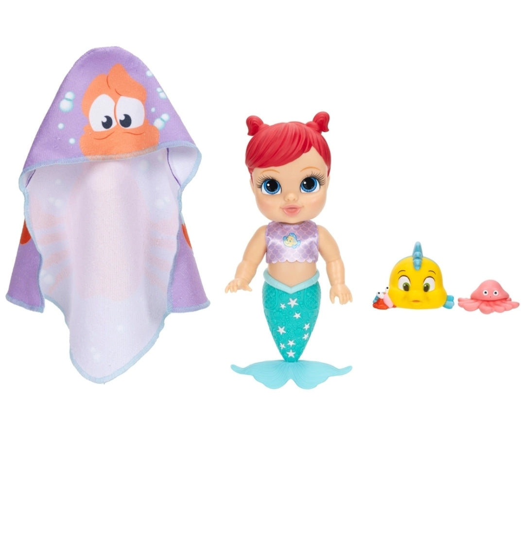 Disney Prinzessin Meerjungfrauenpuppe Badespaß-Baby Arielle
