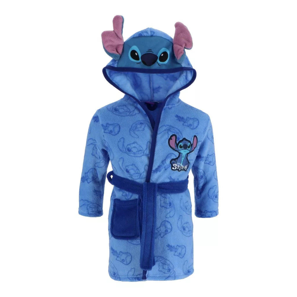 Disney Lilo und Stitch Blue Kinderbademantel 122/128