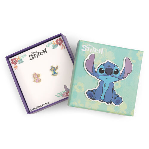 Disney Stitch & Angel Ohrringe Sterling Silber 925