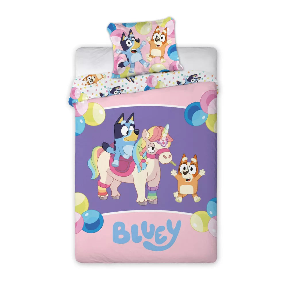 Bluey Magical Party Bettwäsche 140x200cm, 70x90 cm
