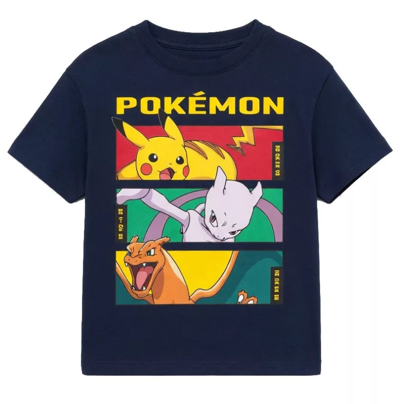 Pokémon Force Kinder Kurzarm T-Shirt Gr. 98