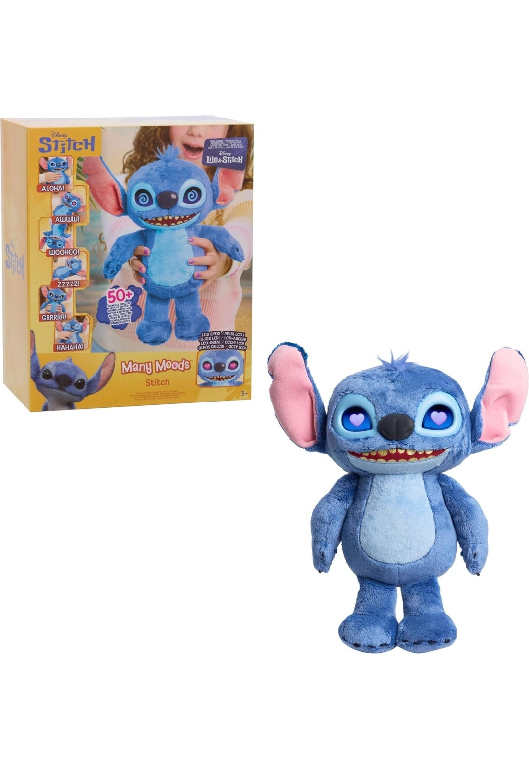 Disney Stitch ca 35 cm Interaktives Plüschtier
