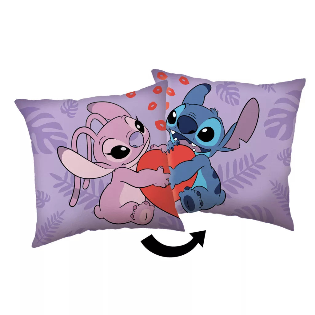 Disney Lilo und Stitch Kiss Dekokissen 40x40cm