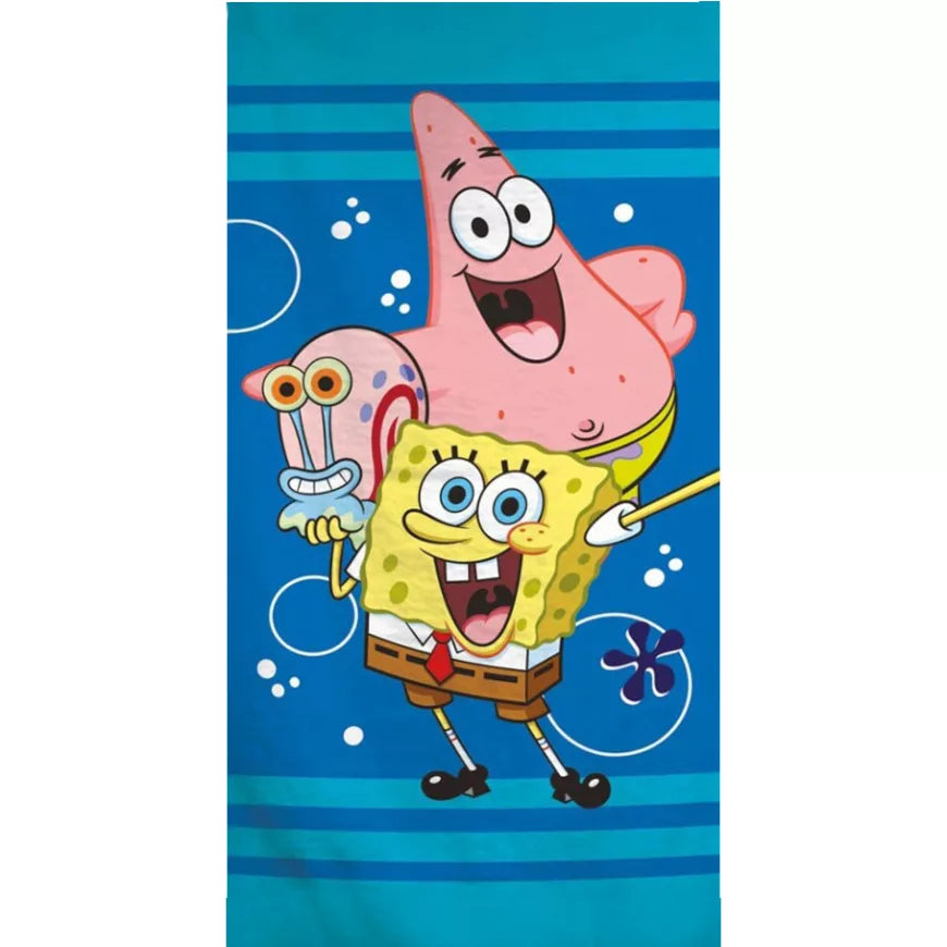 SpongeBob Schwammkopf Under the Sea Badetuch, Strandtuch 70x140cm