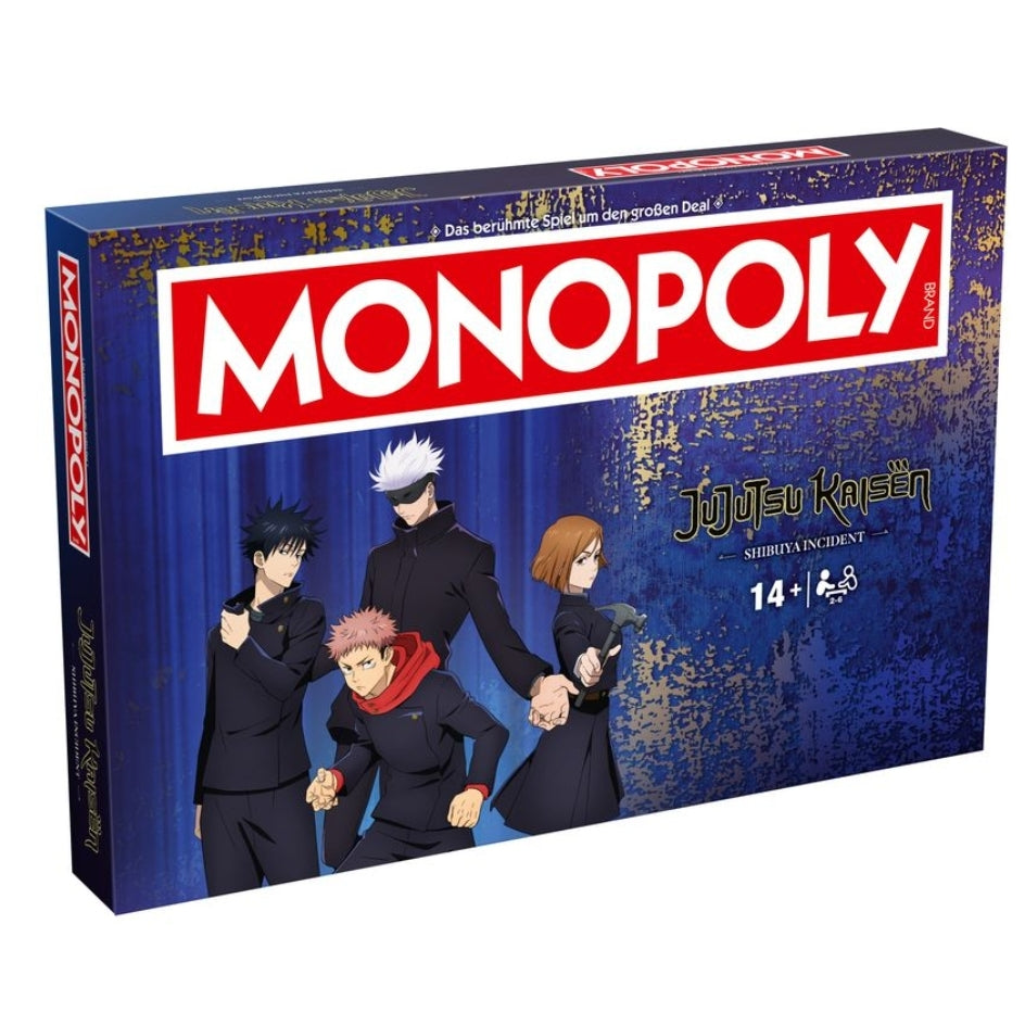 Winning Moves 57448 - Monopoly: Jujutsu Kaisen Season 2 - Brettspiel