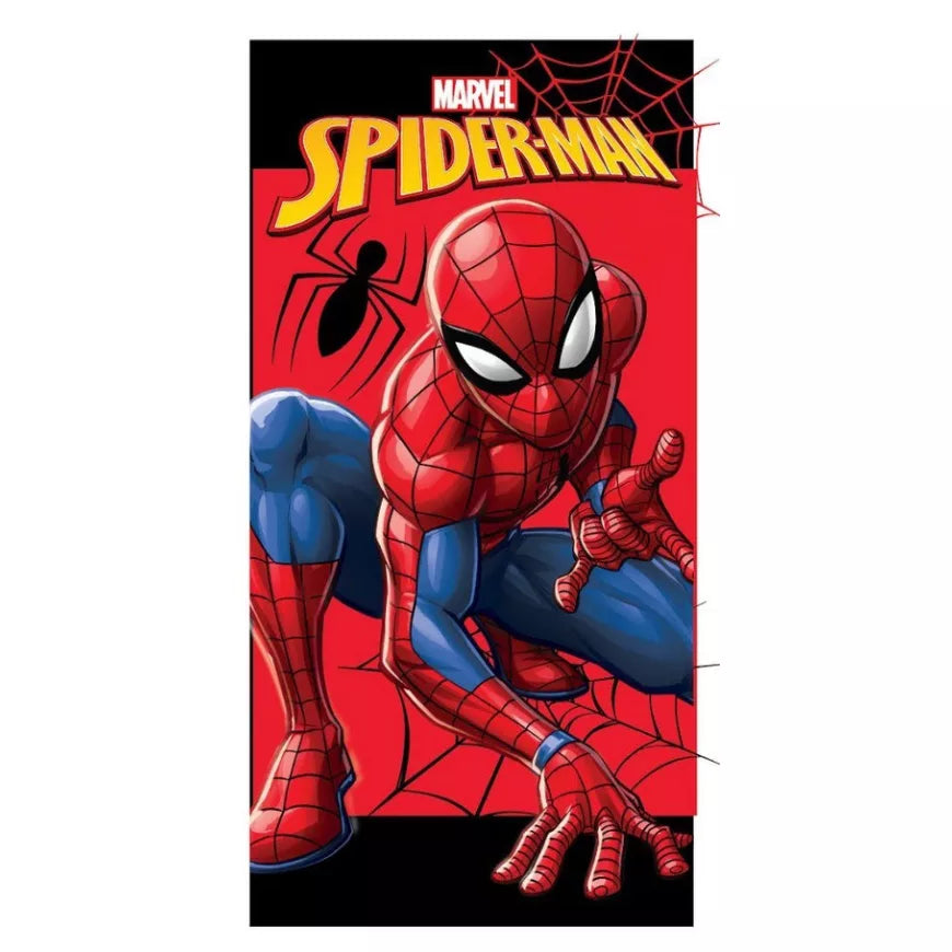 Spiderman Power Pose Badetuch, Strandtuch 70x140