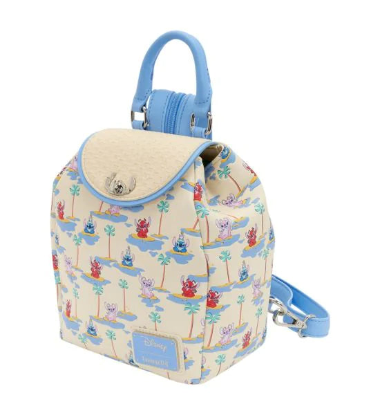 Disney Lilo & Stitch Stitch, Angel, & Leroy Micro Mini Backpack