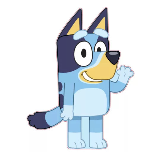 Bluey Wave Dekoratives Kissen 35x27 cm