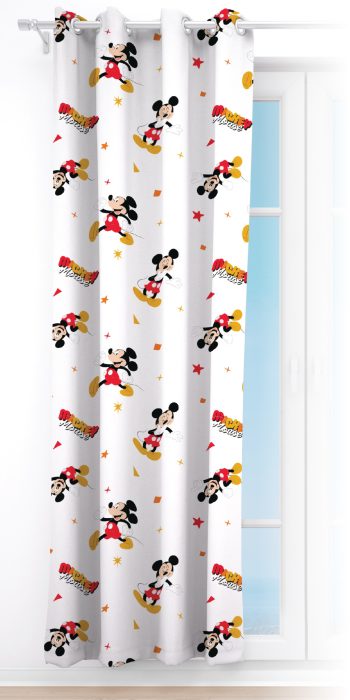 Disney Mickey Mouse Vorhang 2 Stk. 140 x 245 cm