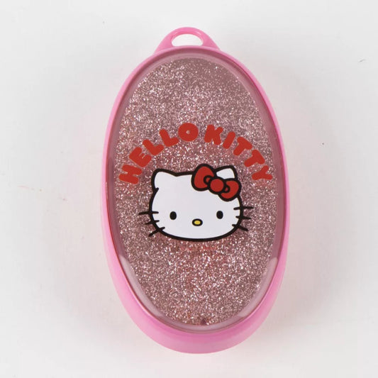 Hello Kitty Pink glitzer Haarbürste 13 cm