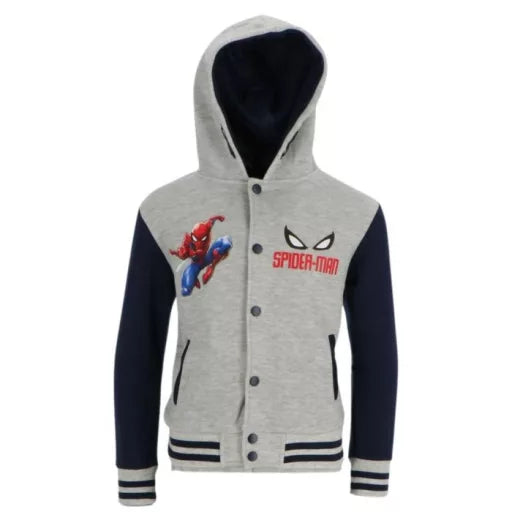 Spiderman Look Grey Kinderpullover Gr.104