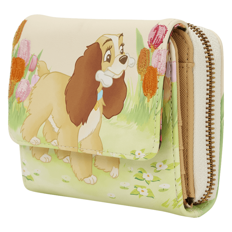 Loungefly Lady and the Tramp Pastell Geldbörse
