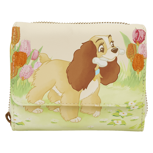 Loungefly Lady and the Tramp Pastell Geldbörse