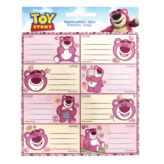 Disney Toy Story Lotso Haftetiketten