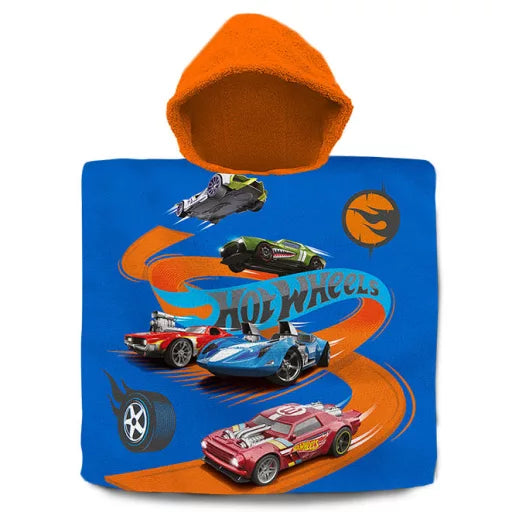 Hot Wheels Highway Strandtuch Poncho 60x120 cm