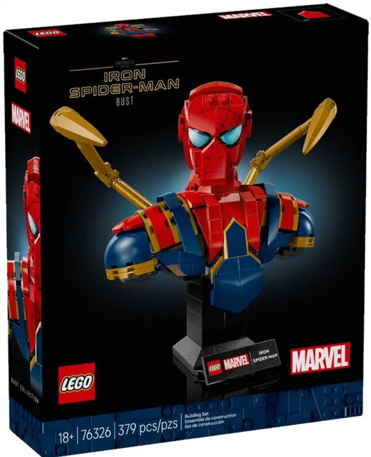 LEGO® Marvel Super Heroes™ 76326 - Iron Spider-Man Büste (379 Teile)