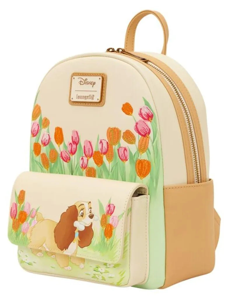 Loungefly Lady and the Tramp Pastell Mini Rucksack