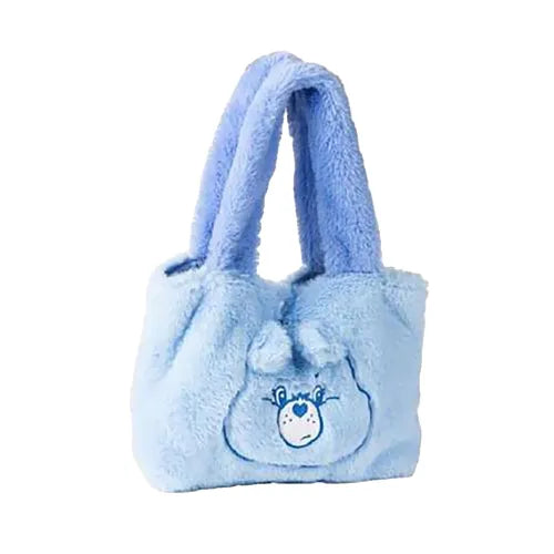 Glücksbärchis Plüsch-Einkaufstasche blau