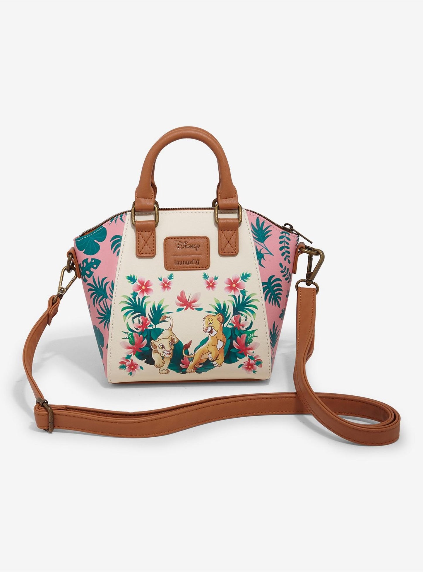 Loungefly Disney The Lion King Simba & Nala Tropical Mini  Bag [Pre-Order]