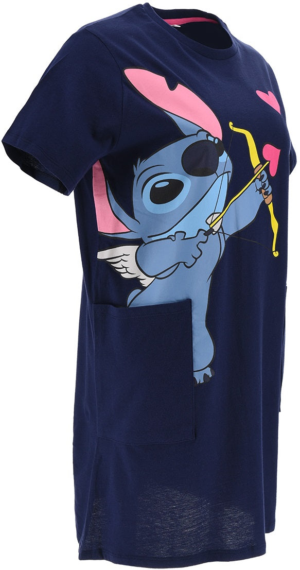 Disney Lilo und Stich Nachthemd Marineblau Gr. M