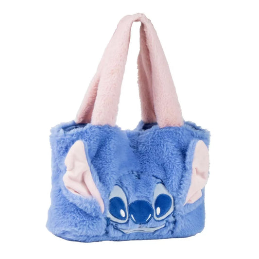 Disney Lilo und Stitch Fluffy Plüsch Einkaufstasche, 31 cm