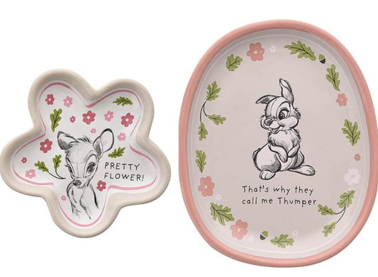 Forest Friends – 2er-Set Schmuckschälchen mit Bambi & Klopfer“