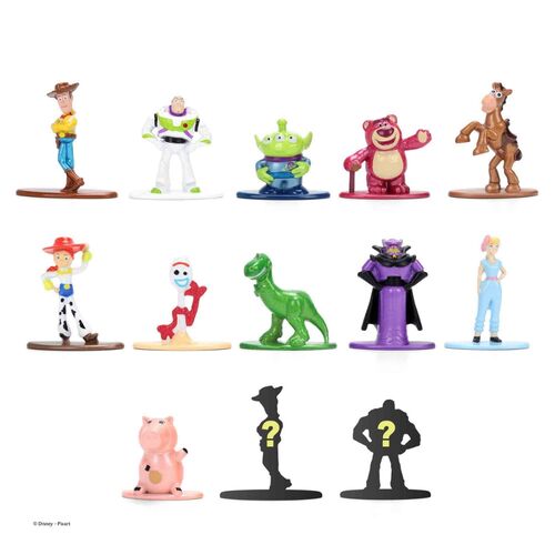 Disney Pixar Toy Story Überraschungsfiguren aus Metall, 4 cm
