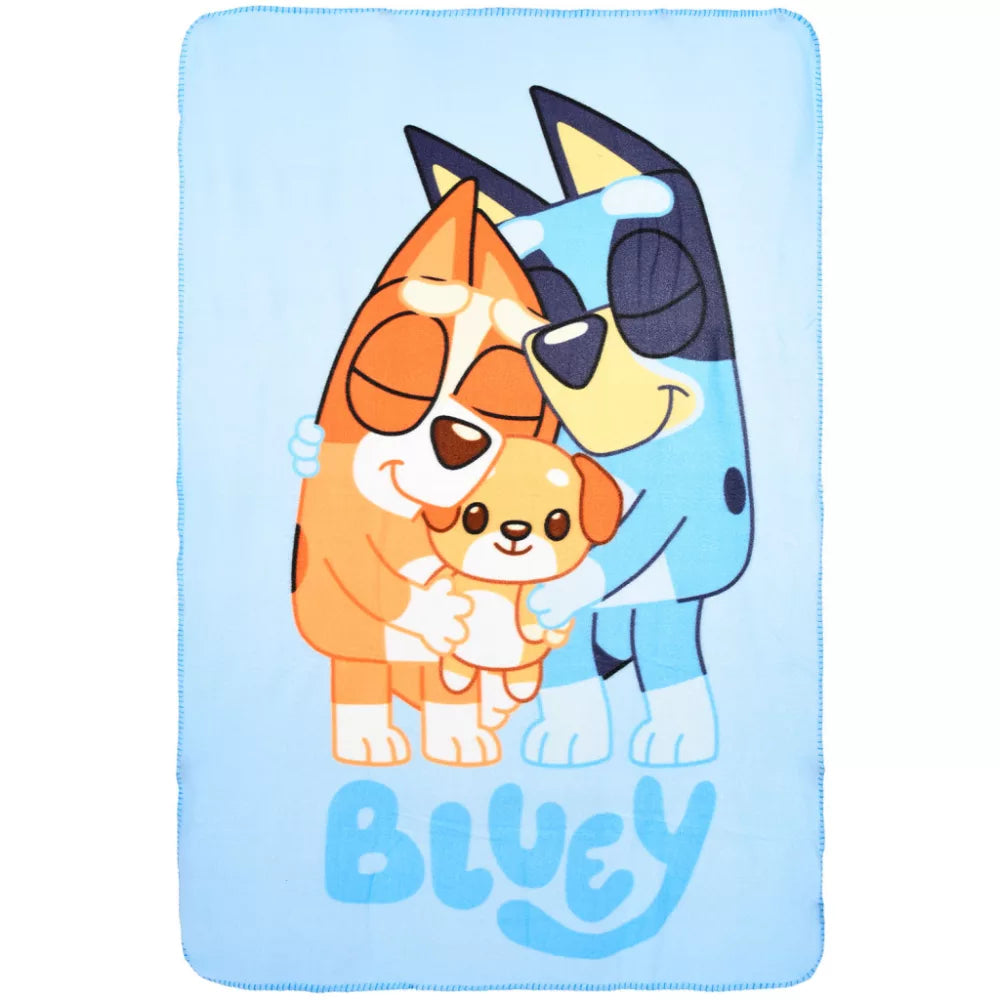 Bluey Snuggle Time Fleecedecke 100x150cm