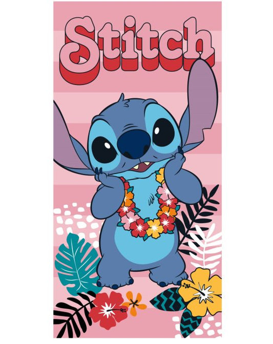 Disney Stitch Ohana Strandtuch 70 x 140 cm