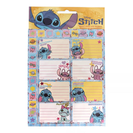 Disney Lilo und Stitch Universe Heftetiketten mit Aufklebern