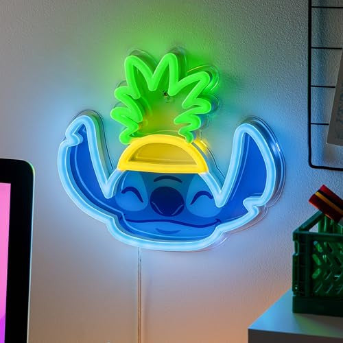 Paladone Lilo & Stitch Neon-led-wandleuchte One Size