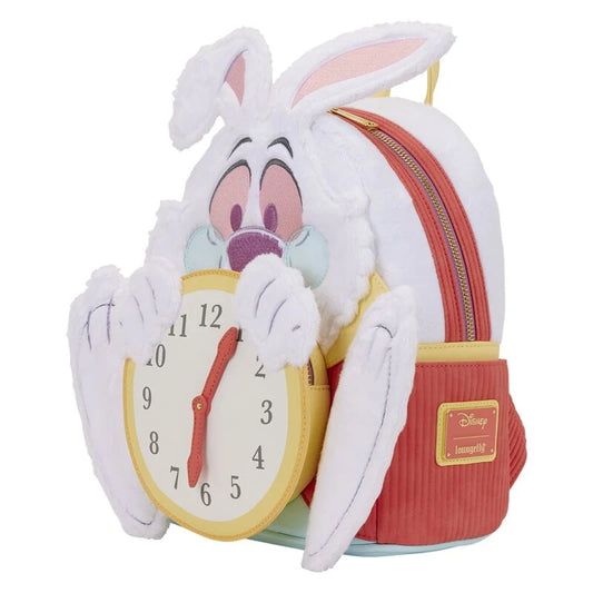 Loungefly - White Rabbit" Mini-Rucksack multicolor von Alice im Wunderland