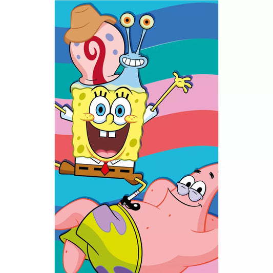 SpongeBob Boo-Kini Bottom Hand- und Gesichtshandtuch, Handtuch 30x50cm
