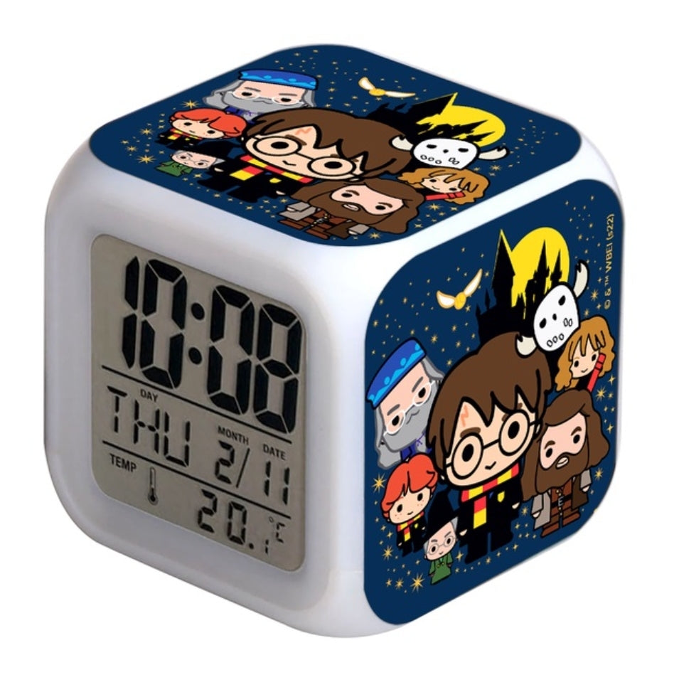 LED Wecker (digital - leuchtend) Harry Potter 100 Marineblau