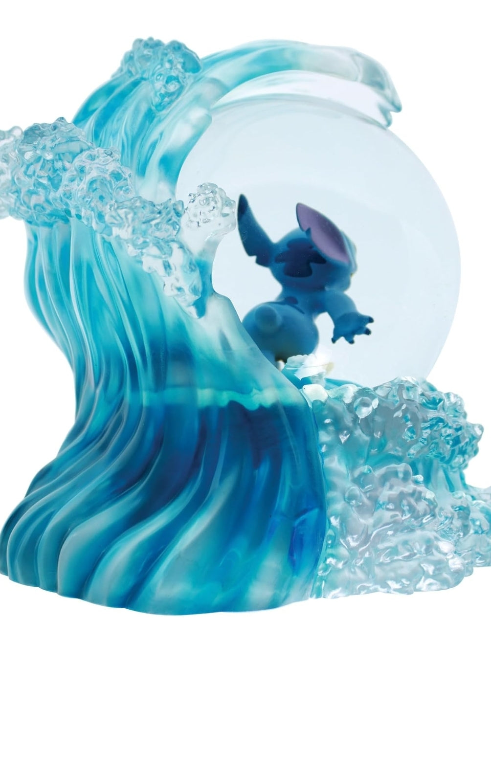 Disney Showcase Collection Stitch Surfing Waterball