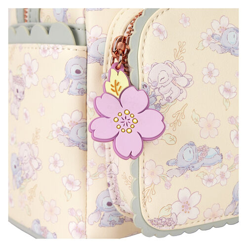 Loungefly Disney Stitch Kirschblüten-Rucksack 26 cm