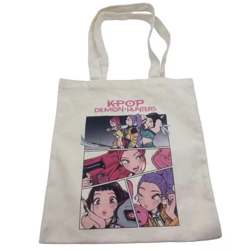 K-pop Demon Hunters Comics Einkaufstasche 41 cm