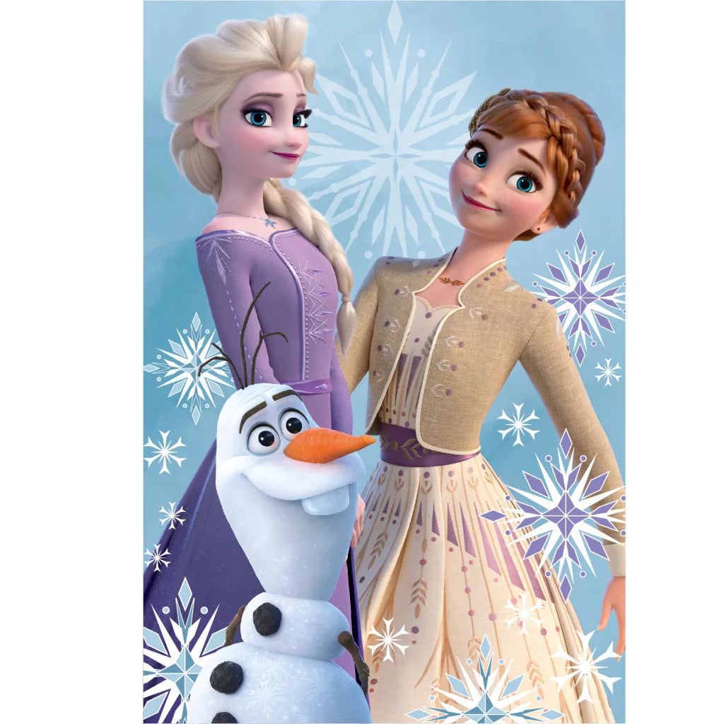 Disney Eiskönigin Olaf and Sisters Fleecedecke 100x150cm