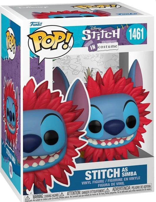 Stitch in Costume - Stitch as Simba #1461