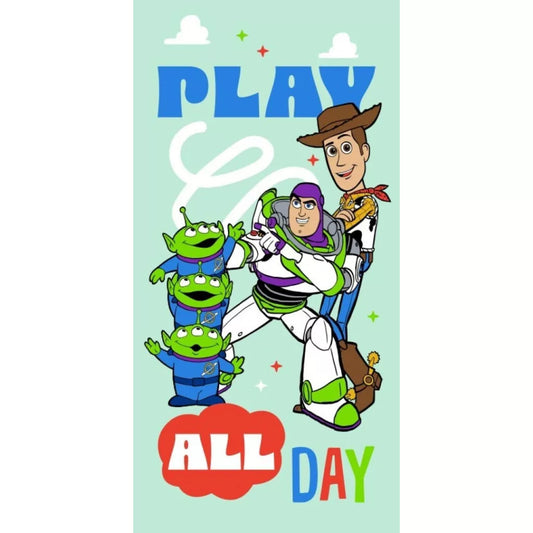 Disney Toy Story All Day Badetuch, Strandtuch 70x140cm