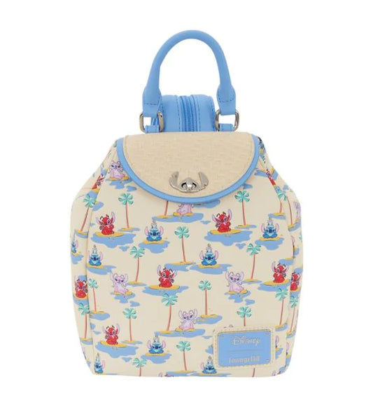Disney Lilo & Stitch Stitch, Angel, & Leroy Micro Mini Backpack