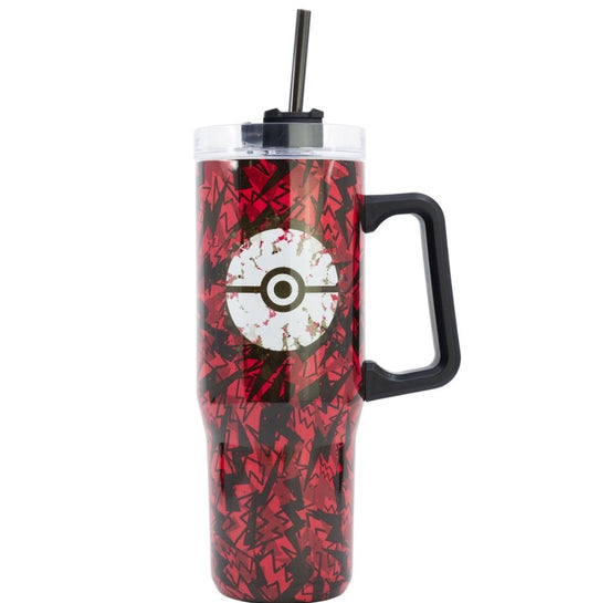 Pokemon Thunderstruck - Isolierter Xl Wanderflasche Aus Edelstahl - 940 Ml