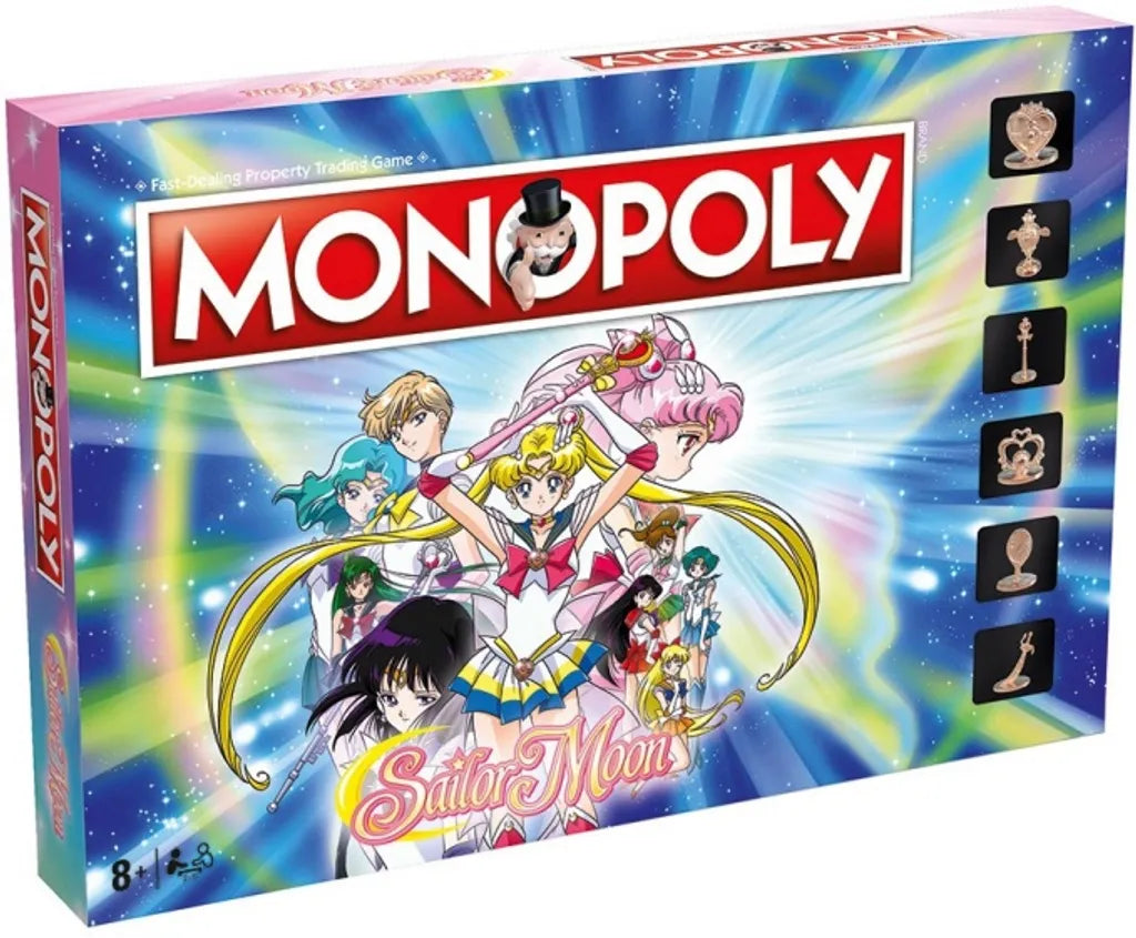 Winning Moves 44789 - Monopoly: Sailor Moon - Brettspiel