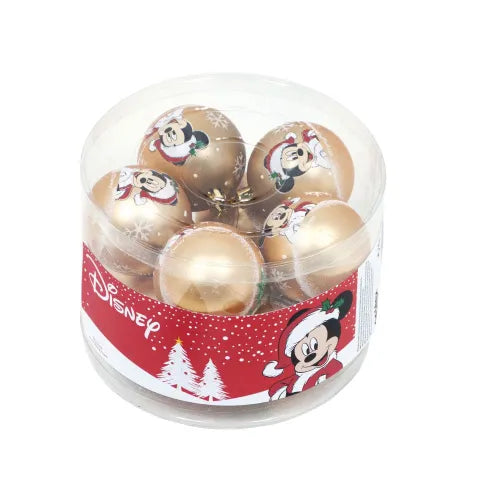 Mickey Mouse 10er Pack Weihnachtskugeln Happy Smiles 6 cm