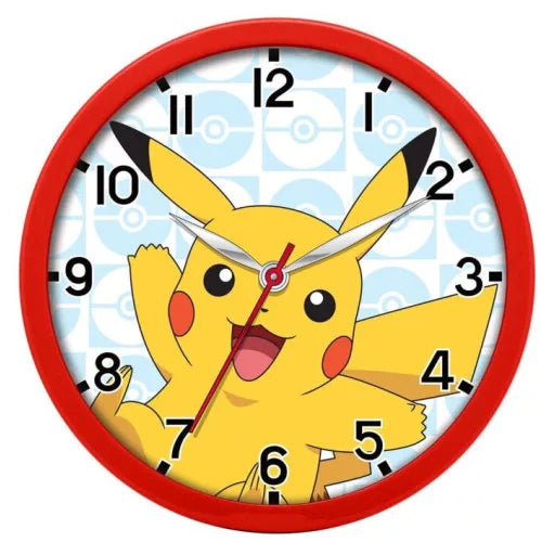 Pokémon Pikachu Wanduhr 25 cm