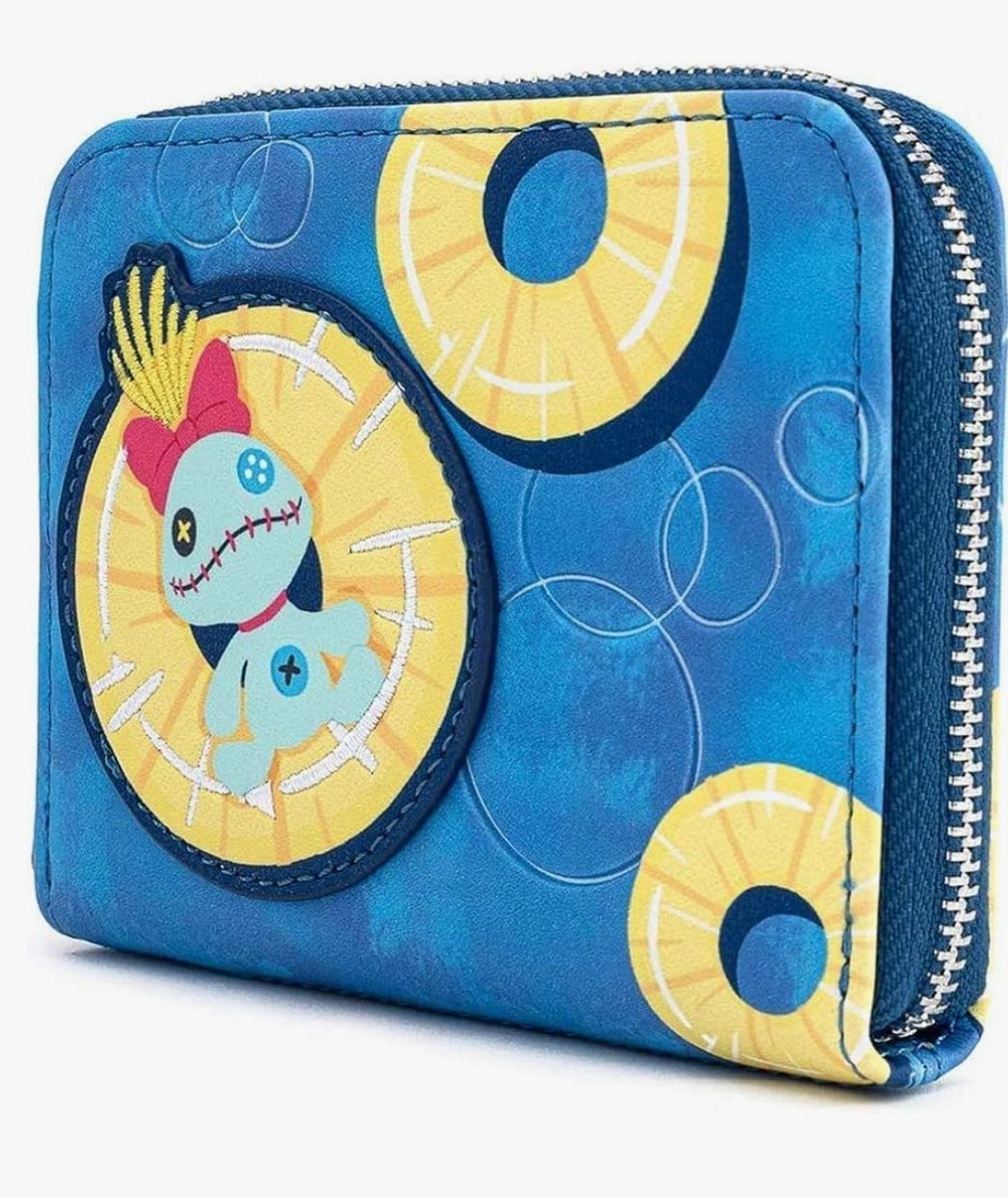 Loungefly Disney Lilo and Stitch Pineapple Floaty Scrump Wallet