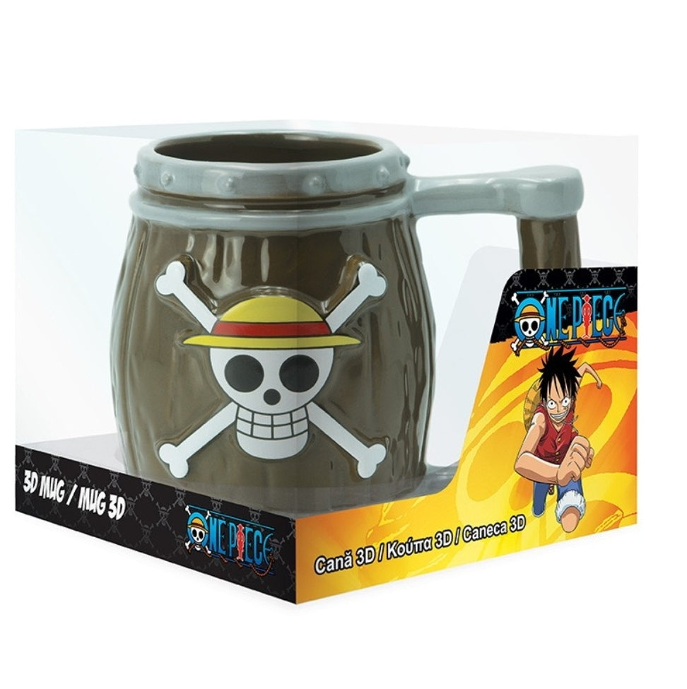 ONE PIECE - 3D Tasse "Barrel"