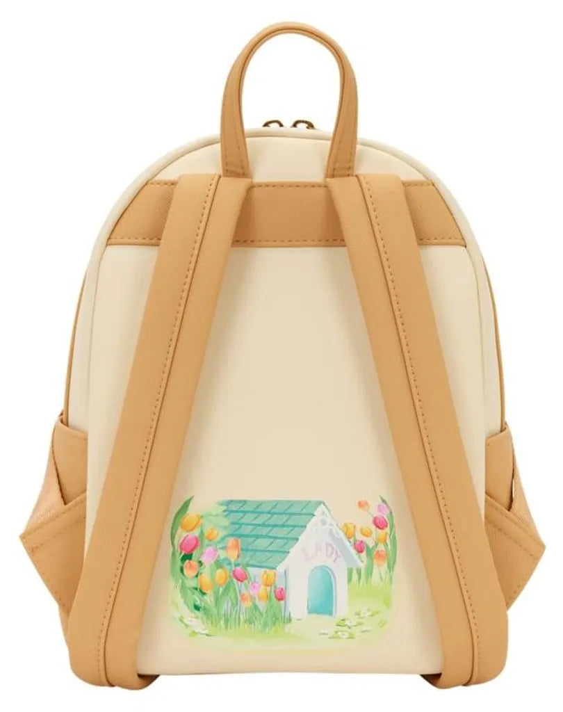 Loungefly Lady and the Tramp Pastell Mini Rucksack