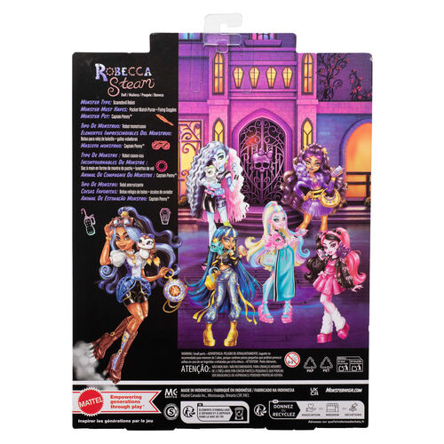 Monster High Robecca Steam Puppe