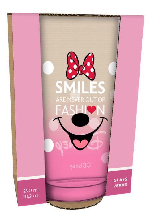 Minnie Mouse Premium Glasbecher - 290ml